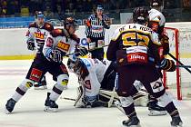 Utkání HC Dukla Jihlava proti HC Sparta Praha.