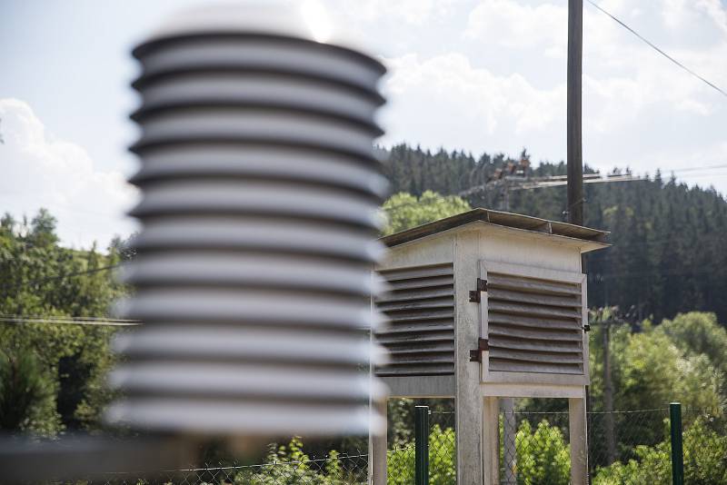 Meteostanice dobrovolného pozorovatele Petra Janouška.