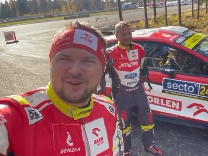 Na posledním letošním závodě WRC skončil jihlavský závodník Martin Prokop ve Finsku na čtvrté příčce.