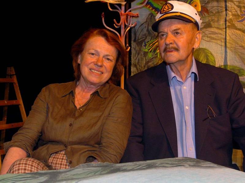 V komedii Pudl a Magnolie vystoupí Iva Janžurová, Stanislav Remunda (na snímku), kteří jsou i autory hry, a Sabina nebo Theodora Remundovi. 