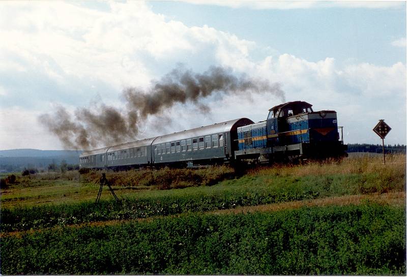 Mezi roky 1991 a 2009 se vlaky mezi Polnou a Dobronín vracely alespoň v době Mrkvancové pouti. V různých letech je zachycuje archiv Richarda Cily.