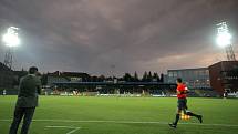 Domácí stánek FC Vysočina je na přesun do nejvyšší soutěže připraven. Zbývá pouze dobudovat vyhřívání trávníku. Stvrdí-li v sobotu jihlavští fotbalisté svůj postup, už v úterý začne na stadionu rekonstrukce.