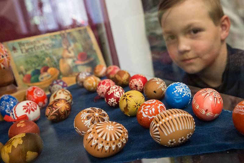 Výstava Velikonoce na Horácku ve Žďáře nad Sázavou.