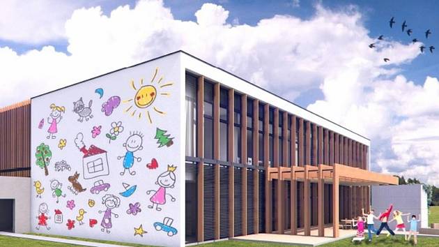 Nová školka nabídne moderní vybavení a kapacitu sto dětí. Část ale bude vyhrazena pro děti zaměstnanců jihlavské společnosti Bosch Diesel.