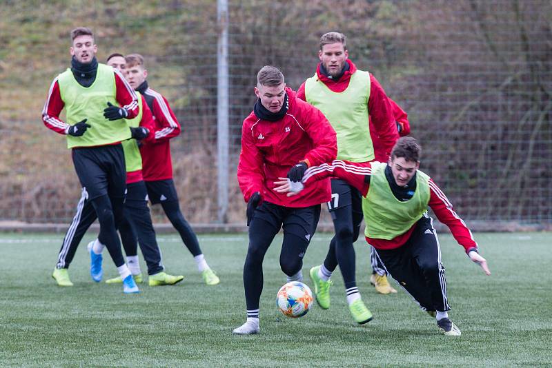 Trénink FC Vysočina Jihlava.