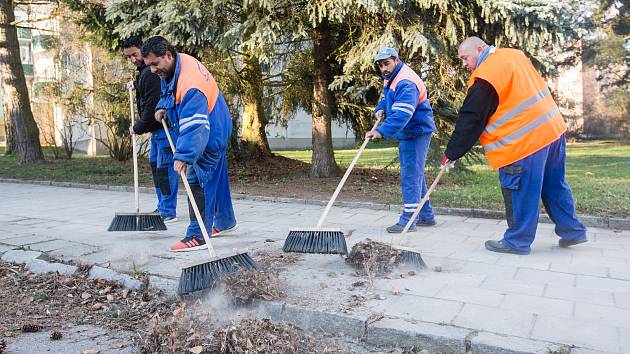 Jihlavský deník | Blokové čištění ulic na sídlišti Demlova | fotogalerie