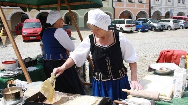 Sobota v Telči.