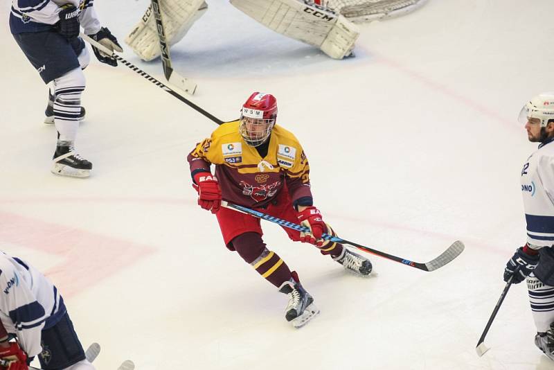 Hokejisté Jihlavy porazili v rozhodujícím sedmém zápase semifinále první ligy Kladno 1:0 a zajistili si postup do baráže o extraligu.