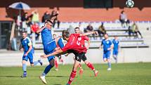 Utkání fotbalové I. A třídy mezi FK Bohemia Světlá nad Sázavou a SK Telč.