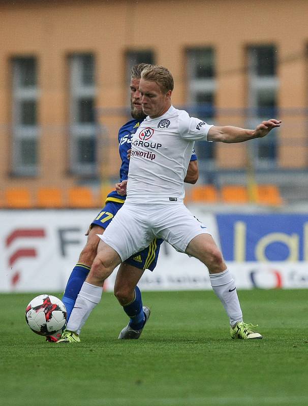 Druhý zápas první fotbalové ligy mezi FC Vysočina Jihlava a FC Slovácko.