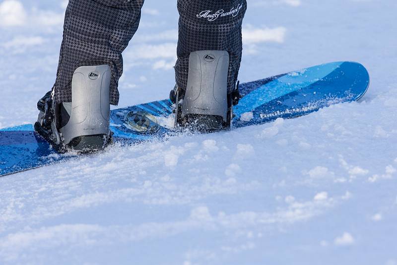 Lyžování ve Ski areálu Šacberk.