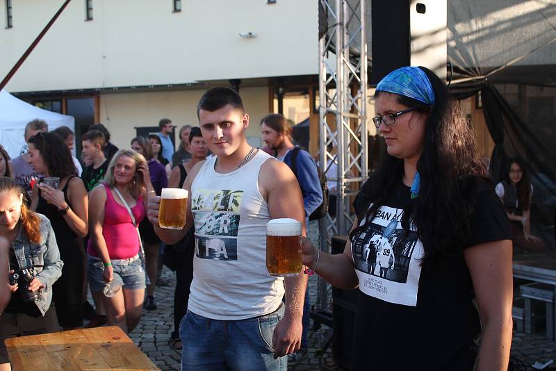 Festival v Telči přilákal pivní nadšence.