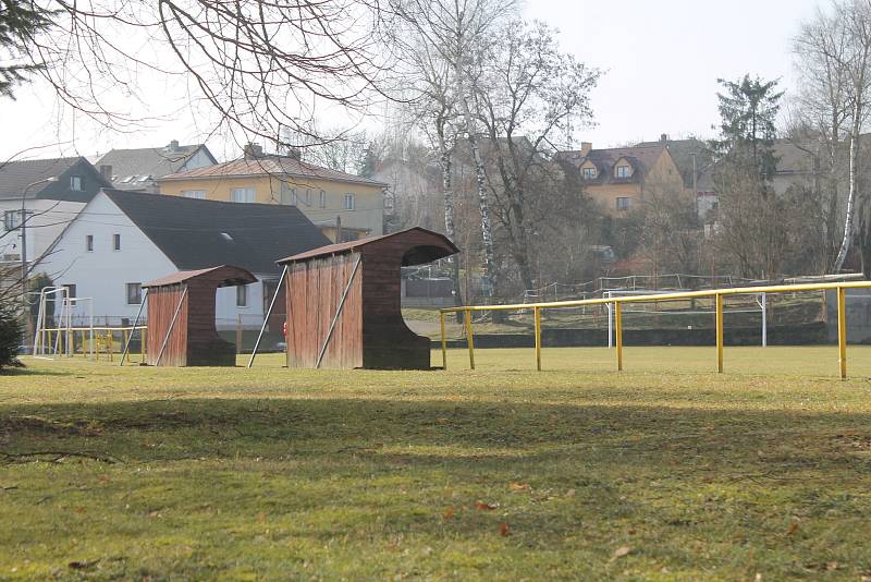 Fotbalové hřiště znají všichni místní sportovní fanoušci.