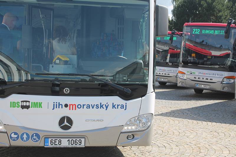 Autobusy z Vysočiny. Ilustrační foto. 