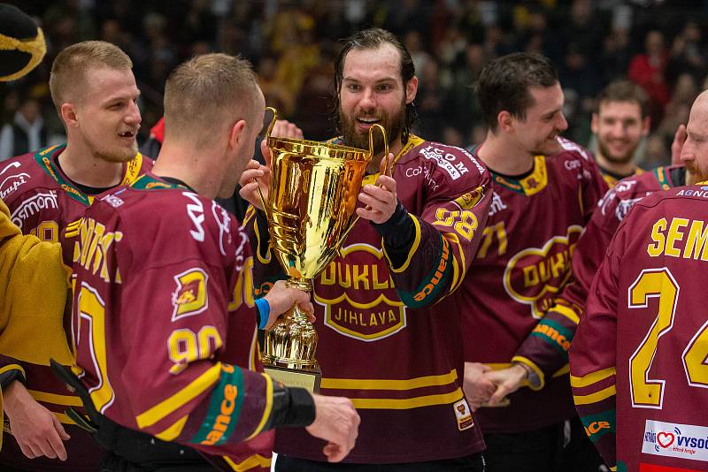 Finále play off první hokejové ligy - 6. zápas: HC Dukla Jihlava - HC Vsetín.