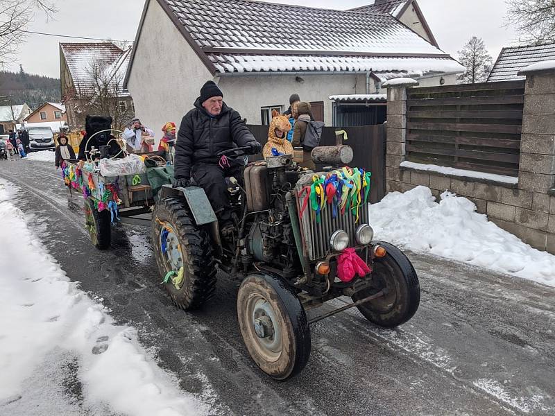 Loňský masopust v Jihlavě-Zborné se vydařil.