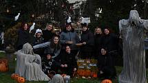 Podzimní lampionový průvod s halloweenským programem ve Stonařově.