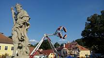 Pouť v Brtnici se tradičně koná na přelomu srpna a září.