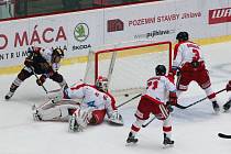 Zápas 27. kola hokejové extraligy mezi týmy HC Dukla Jihlava a HC Olomouc.