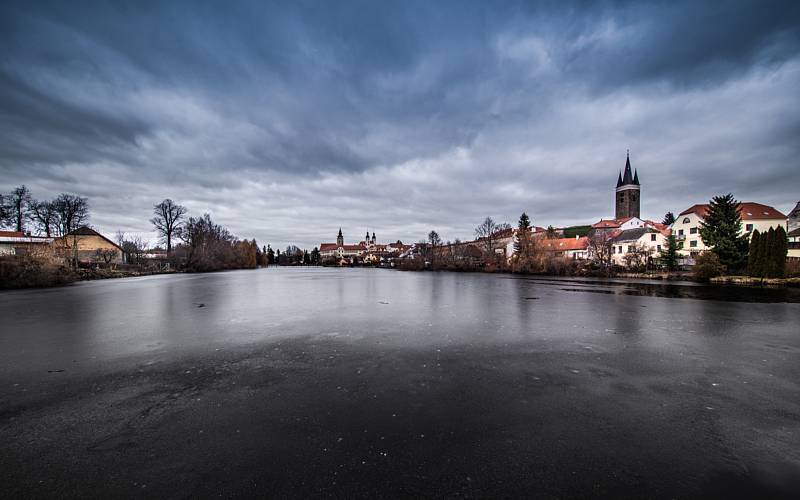 Telč koncem roku 2021.