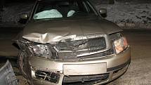 Neznalost pravidel, nebo přehnaný spěch byly na vině dopravní nehody v katastru obce Vyskytná na Jihlavsku.