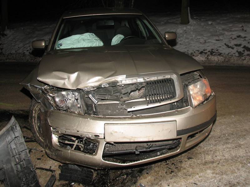 Neznalost pravidel, nebo přehnaný spěch byly na vině dopravní nehody v katastru obce Vyskytná na Jihlavsku.