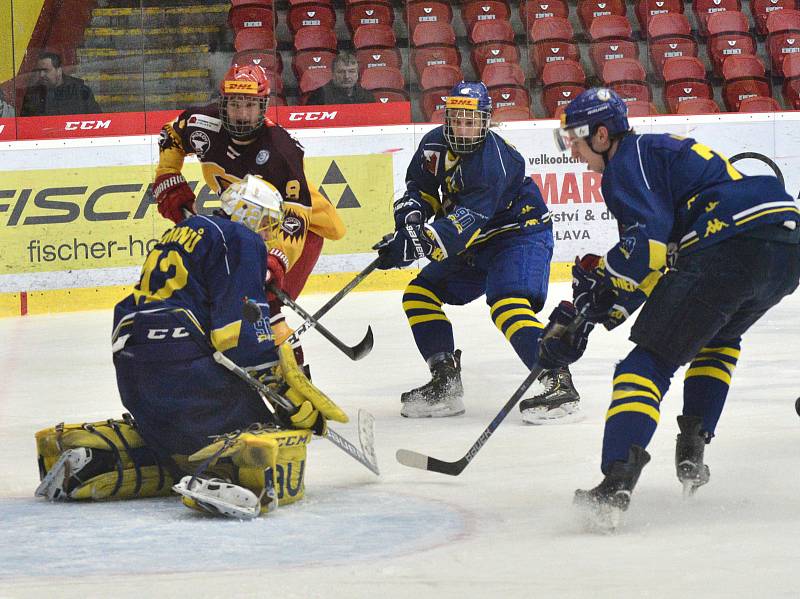 Jihlavští junioři doma podlehli Přerovu 0:3.