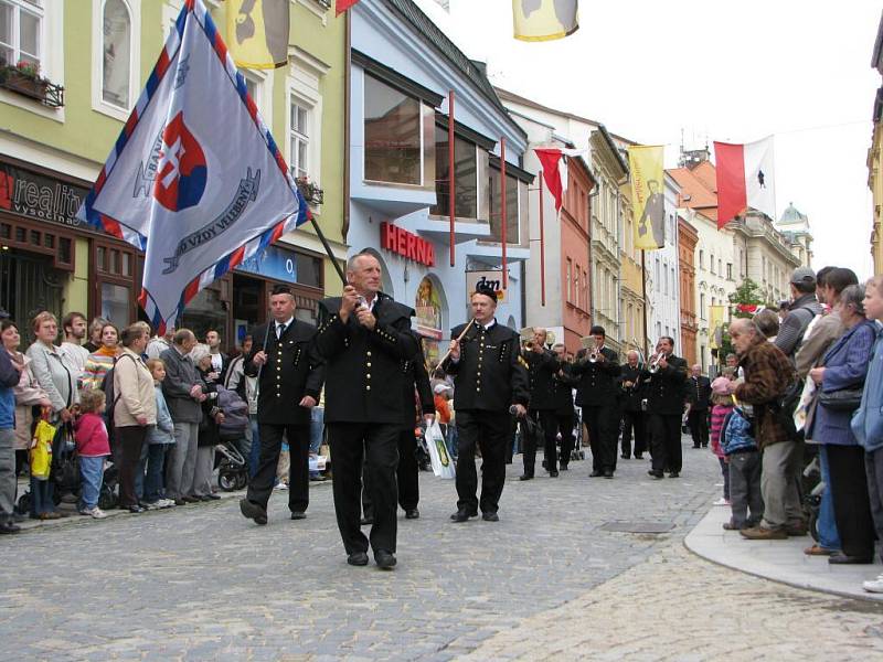 I v sobotu se vydal havířský průvod ulicemi centra Jihlavy.