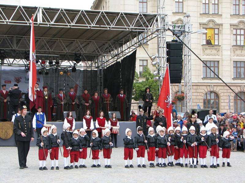 I v sobotu se vydal havířský průvod ulicemi centra Jihlavy.