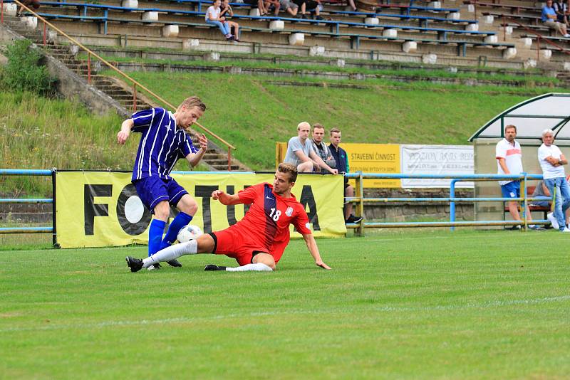 V dalším kole divize skupiny D fotbalisté Staré Říše porazili Blansko 3:0.