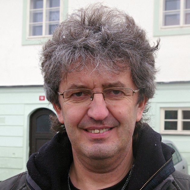 Miroslav Marek, 59 let, prezident Agentury Dobrý den, Pelhřimov.