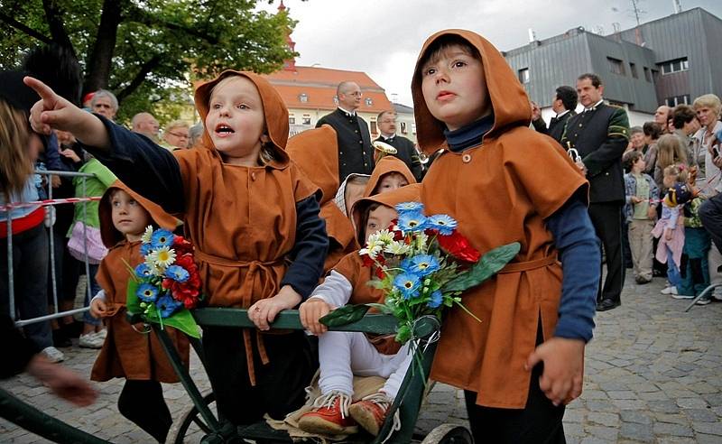 Jihlavou prošel Havířský průvod.