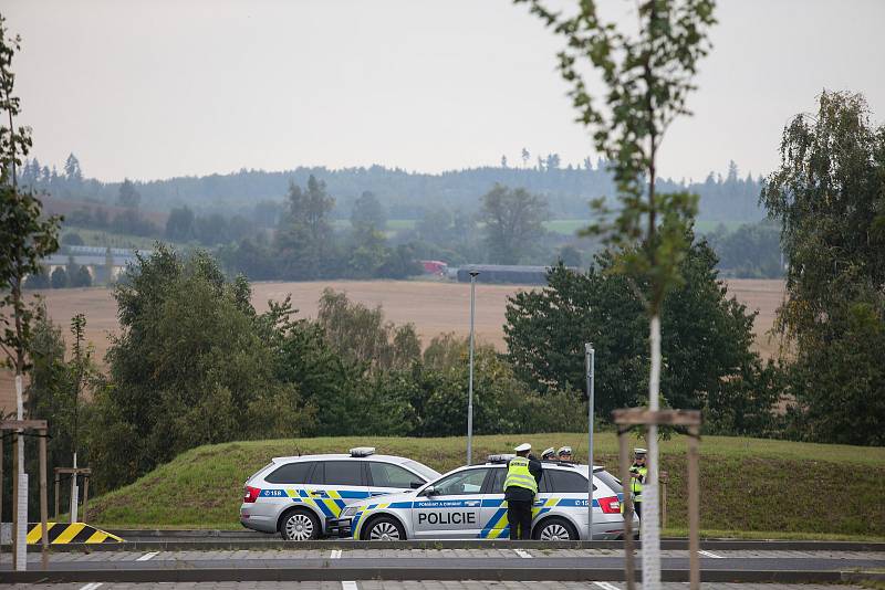 Lidé v karanténě mohou volit například v drive in stanu v Jihlavě.