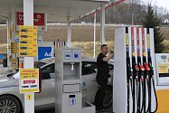 Ceny pohonných hmot v Pelhřimově v březnu 2021.