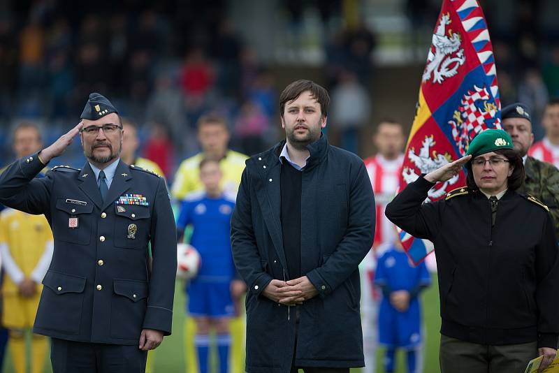 Utkání 26. kola FNL mezi FC Vysočina Jihlava a FK Viktoria Žižkov.