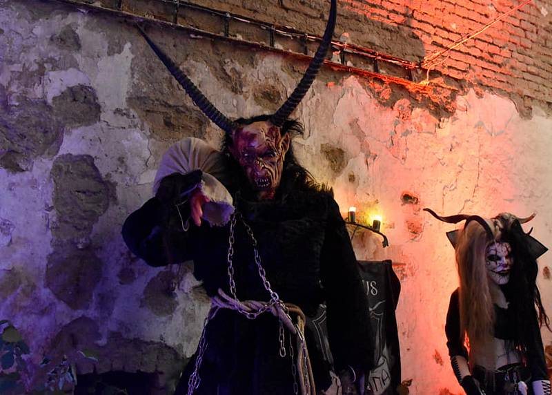 V Polné se o víkendu konal první ročník Krampus výstavy.