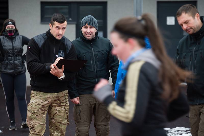 Testy fyzické způsobilosti k nástupu k Policii České republiky.