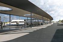Centrální dopravní terminál v Jihlavě bude blízko centru města.