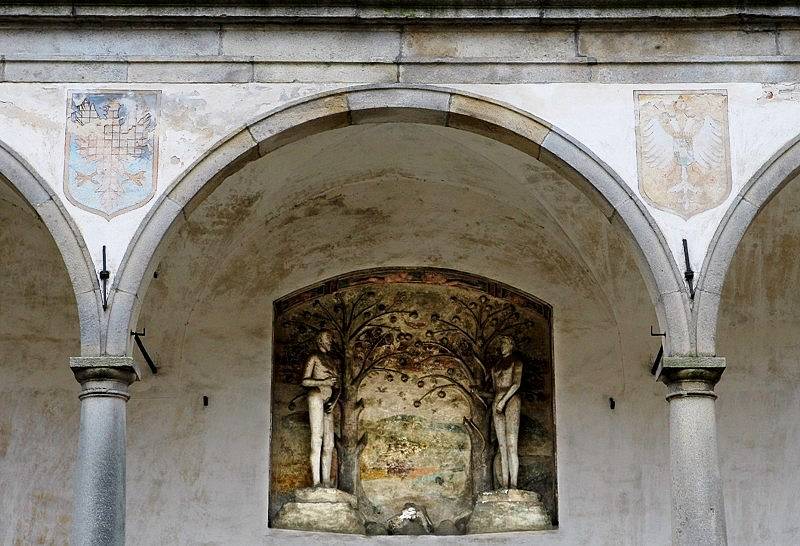 Pohled na zámek Telč, který patří v Česku mezi ty nejpohádkovější.