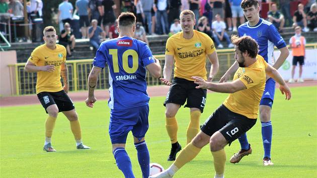 FNL: FK Baník Sokolov - FC Vysočina Jihlava