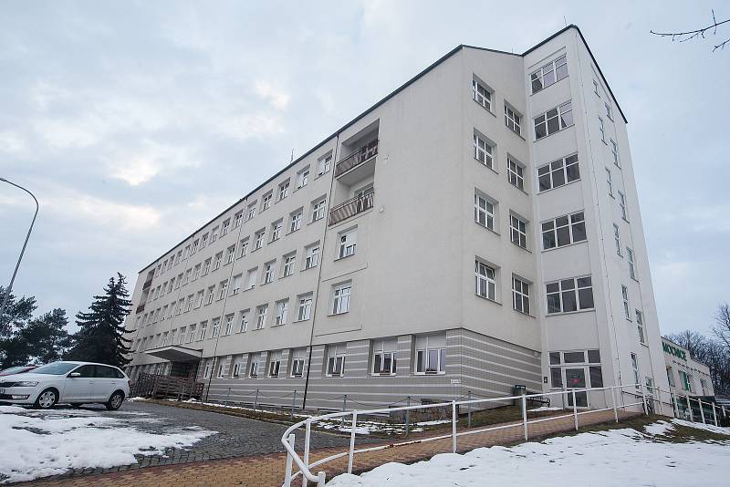 Budoucí očkovací centrum v Nemocnici Havlíčkův Brod.