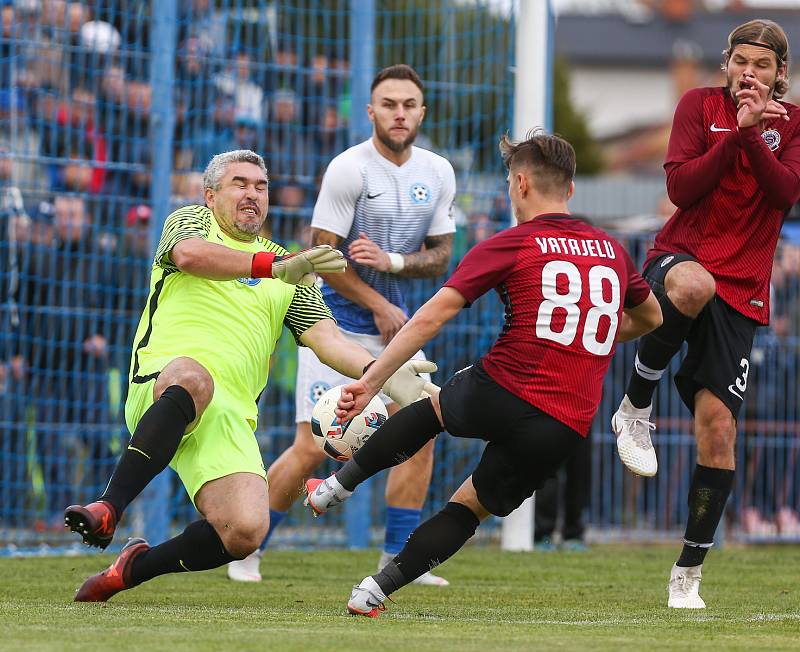 Utkání 3. kola fotbalového poháru MOL Cup mezi TJ Slavoj Polná a AC Sparta Praha.