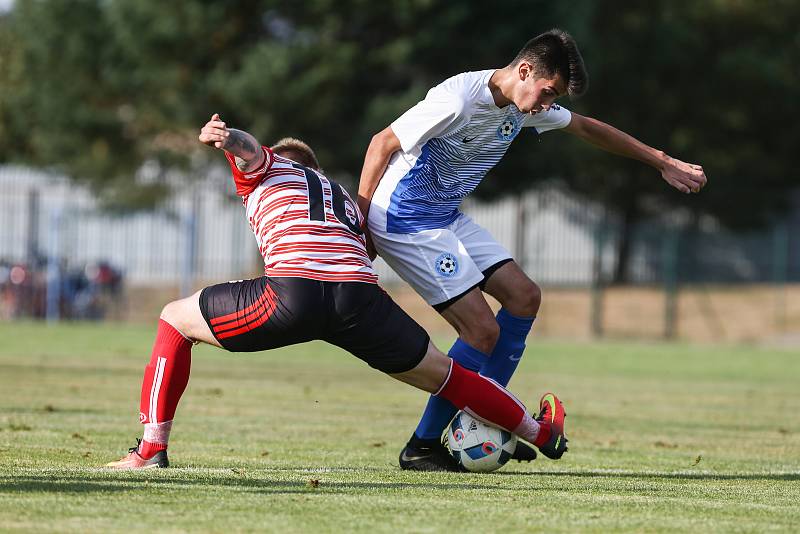 Utkání 2. kola MOL CUPu mezi Slavoj Polná a A.F.C. Humpolec.