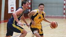 Utkání basketbalové 1. ligy mezi BC Vysočina a BK Opava B.