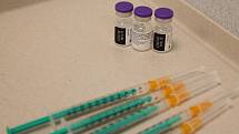 V sobotu druhého ledna 2021 začalo na Vysočině očkování proti koronaviru, první injekce byly pro zaměstnance nemocnice.