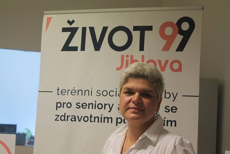 Ředitelka neziskové organizace Život 99 - Jihlava Kamila Vondráková.