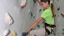 Jihlavské lezecké centrum obsadily v sobotu desítky dětí.