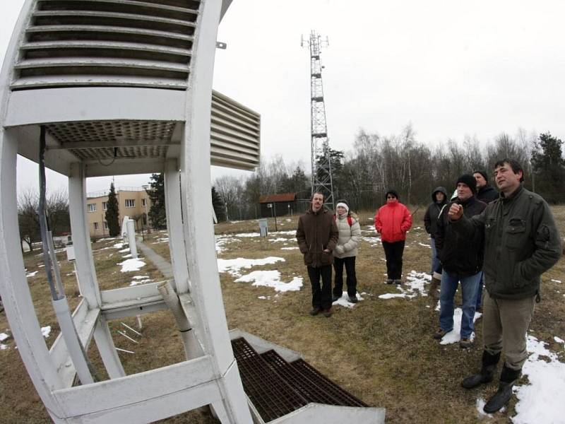 Stanici v Kostelní Myslové přiblížili návštěvníkům profesionální meteorologové.