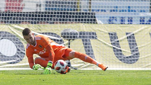 Gólman Vysočiny Vejmola odchází na hostování do norského klubu FK Haugesund