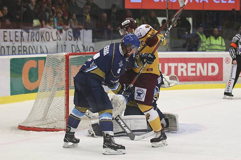 Čtvrtý zápas semifinále play off Kladno - Jihlava.